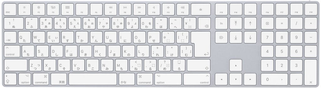 日本語配列 (日本語)の画像